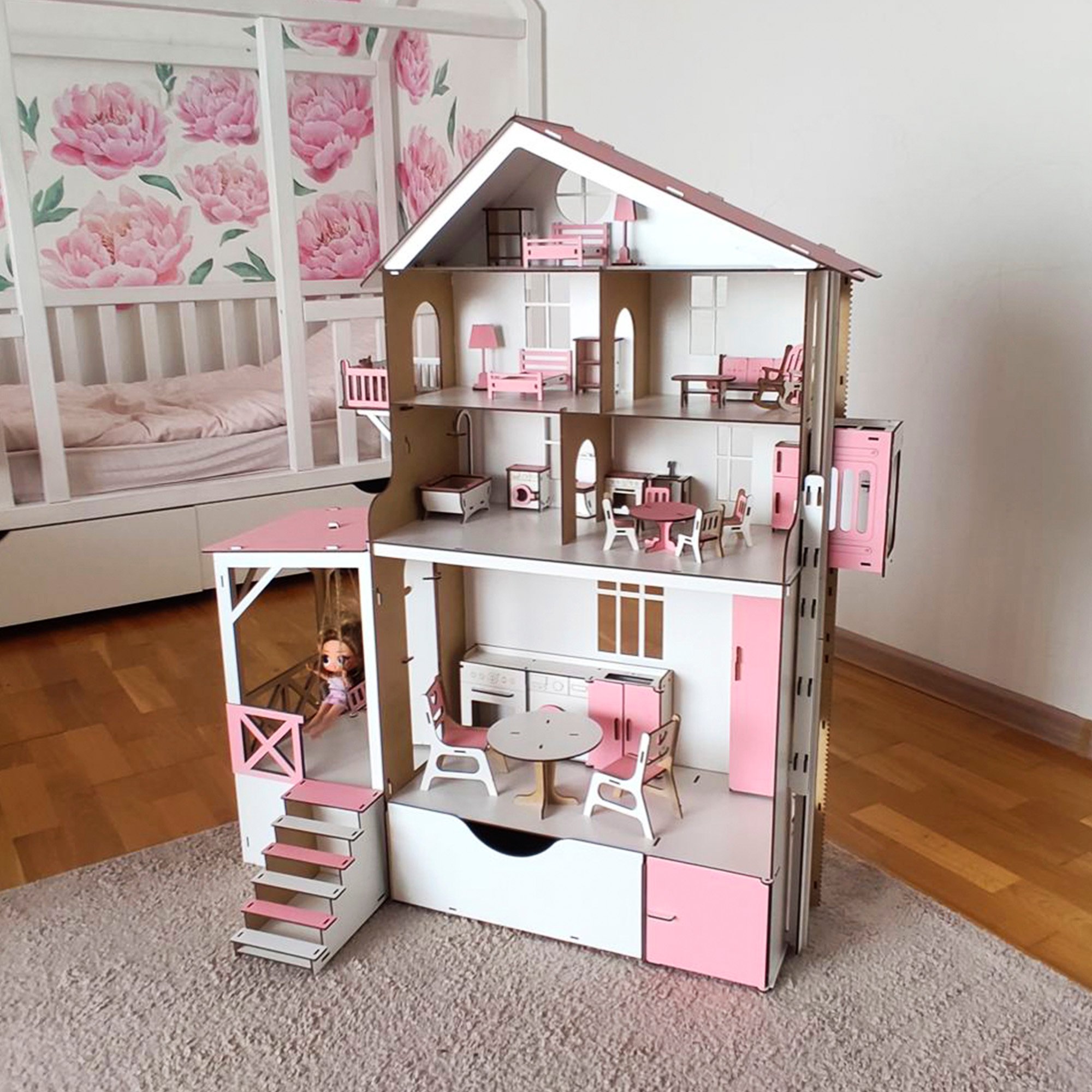 Кукольные домики Барби (Barbie)