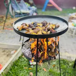 Овощи на сковороде (закуска) : Закуски и бутерброды