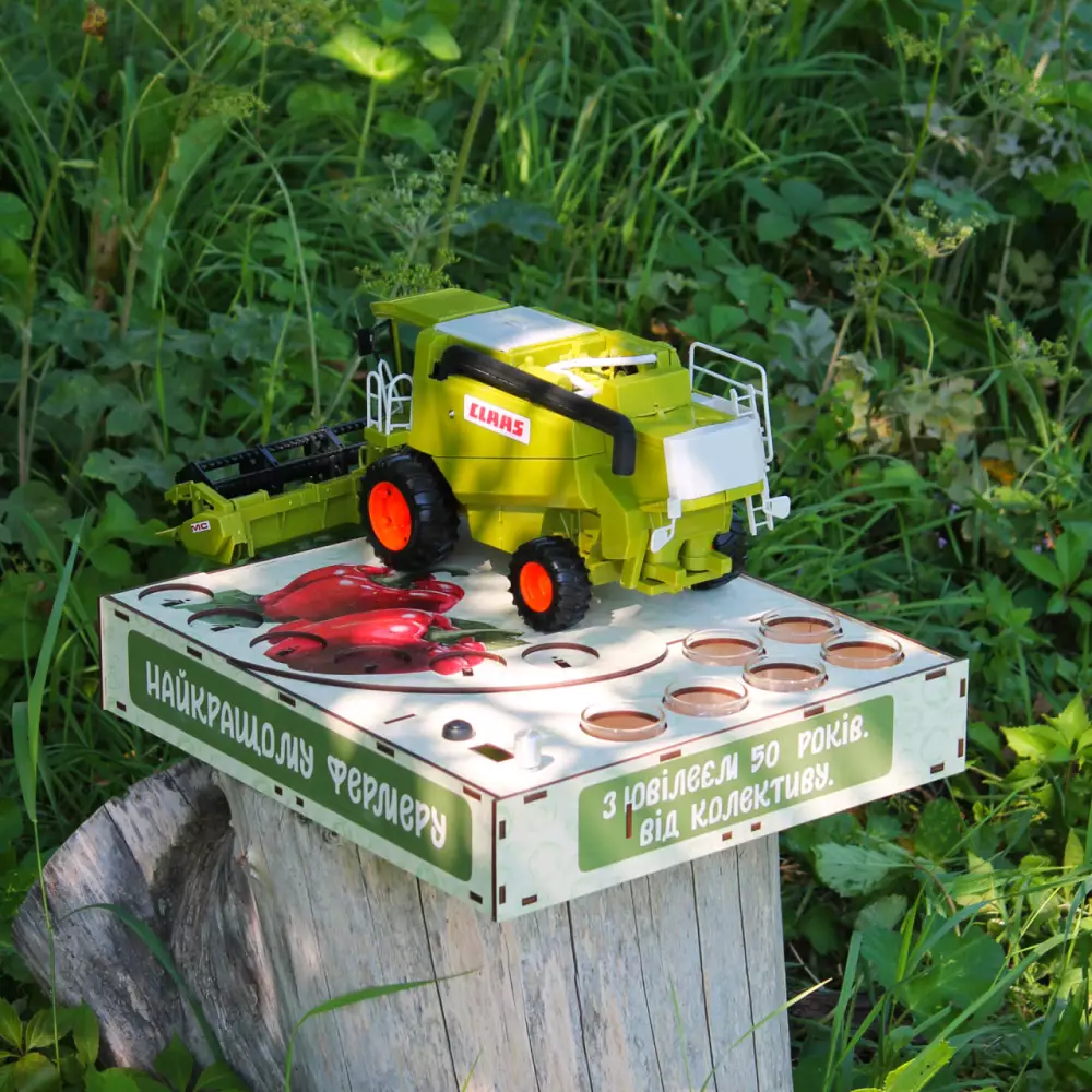 Наливатор Комбайн на 6 чарок з друком