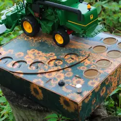 Наливатор Комбайн - ДжонДір з пшеничною жаткою на 6 чарок