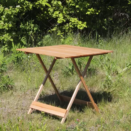 Стол раскладной для пикника с 4 стульями - Квадратный