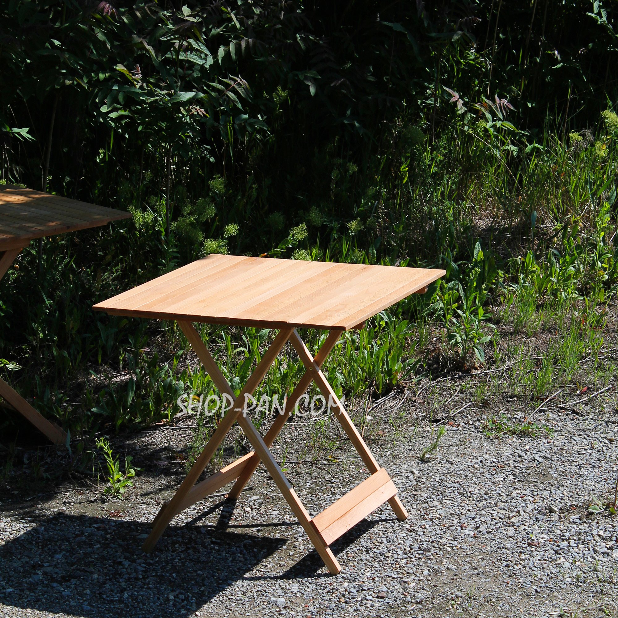 Раскладной деревянный стол для пикника - 59 фото